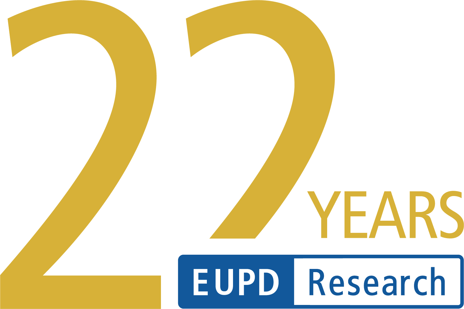 EUPD 22 Jahre Logo